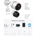 thumbnail image 6 of Reolink 2K+ 5MP Outdoor 4G LTE Cellular Battery-Powered Wireless Security Camera System, No WiFi Needed, Night Vision, Smart Person/Vehicle Detection, 2-Way Talk, Go Plus with White Solar Panel, 6 of 8