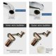 thumbnail image 4 of Filtro antisalpicaduras giratorio de 1080°, cabezal rociador universal para grifo de cocina, adaptador extensor de grifo de baño flexible, boquilla de espuma, fácil de instalar., 4 of 7