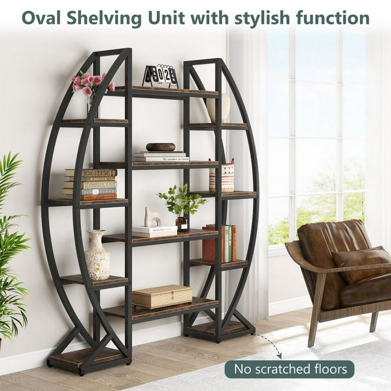 Oval Tiered Shelf