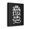 thumbnail image 2 of Scripture Walls Give Thanks To The Lord 1 Chronicles 16:34 Bible Verse Canvas Christian Wall Art Ready to Hang Unframed, 2 of 17