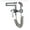 A, variant on Fodable Kitchen Faucets Solid Brass Kitchen Sink Mixer Tap Hot & Cold Wall Mounted With Spray Gun Rotating Sink Mixer ,360° Swivel Spout
