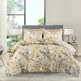 thumbnail image 2 of Literie Marina Décoration ultra douce et luxueuse en duvet d'oie, alternative au duvet d'oie, richement imprimée, avec draps et motif floral d'hortensia moderne, 2 of 4