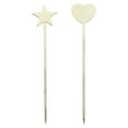 thumbnail image 1 of Miangastore Zinc Alloy Manicure Tools 2Pcs 4.7x1x0.1In, 1 of 8