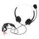 thumbnail image 5 of Centro de llamadas Auriculares manos libres para oficina Auriculares de 3,5 mm Micrófono biauricular Sunnimix Auriculares del teléfono del centro de llamadas, 5 of 8