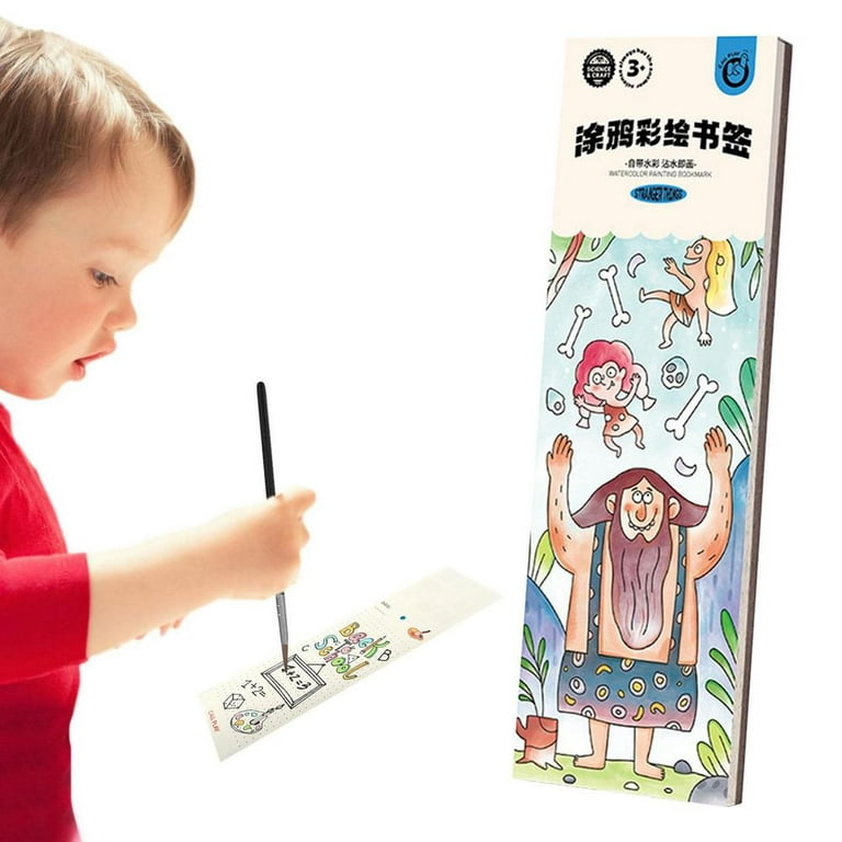 Tohuu Watercolor Book for Kids Interesting Kids Watercolor Book Watercolor  Painting Book Graffiti Water Paint Book Kids Paint Book Help Teach Color  Recognition kindness 