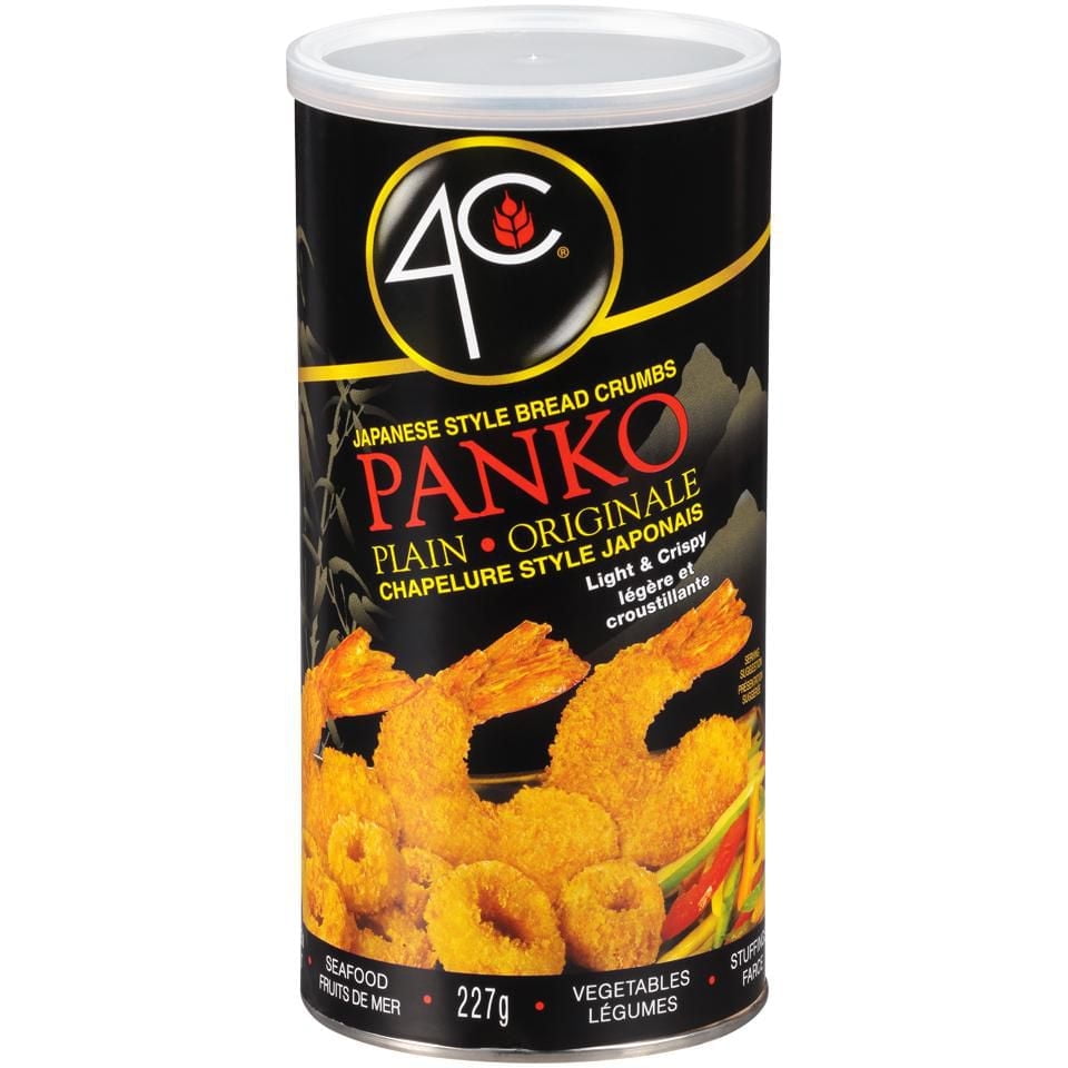 4C Panko Plain Japanese Style Bread Rumbs, 227 g
