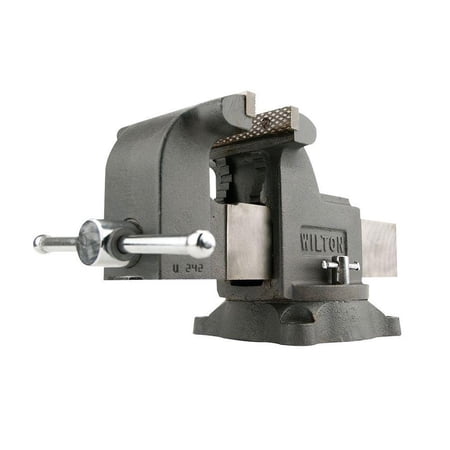 Wilton Tools WS8 8 Inch Jaw 4 Inch Throat Steel Swivel Base Work