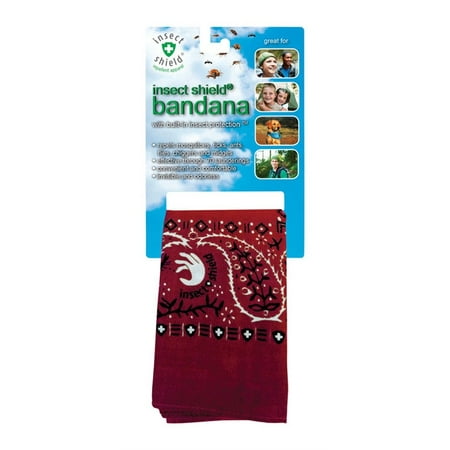 INSECT BANDANA DARK RED by INSECT SHIELD MfrPartNo (Best Way To Store Bananas At Home)