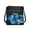 Blue Flame Wolf Print, variant on Adjustable Strap Satchel Bag for Work Shopping, Stylish Waterproof Purse, Mosaic Turtle