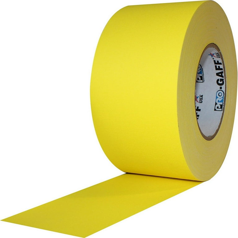 Pro Gaff Yellow Gaffers Tape 1 x 55 Yard Roll