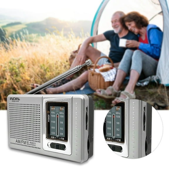 Bobasndm BC-R2011 FM World Receiver Telescopic Antenna Great Reception Easy to Carry Mini Portable Pocket AM FM Radio for Entertainment