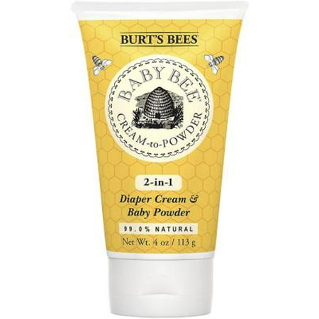 2 Pack - Burt's Bees Baby Bee Cream-To-Powder 4 oz