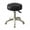 Black, variant on Yipinau Swivel Chair Stool with Wheels - Adjustable Height 360-Degree Rolling Stool for Salon, Bar, Home Office, Faux Leather Armless Backless Seat