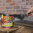 thumbnail image 4 of Flex Paste, Waterproof Paintable Putty, Spackle Sealant, Fill Gaps Cracks Holes - Block Out Water and Air - UV Resistant - Walls, Drywall, EPDM, Concrete, Roof, RV Repairs, Black, MAX, 4 of 7