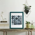 thumbnail image 5 of Blue Grey Density I -Framed Print w/glass-Ocean Blue, 5 of 7