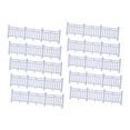 thumbnail image 4 of 10 Pieces Model Train Railroad Fence Model Building Railing Mini Fence PP Material Suitable for Sand Table Scenery, 4 of 9