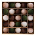 thumbnail image 2 of Qjidjing 25Pcs Christmas Tree Ball Ornaments, Flocked Christmas Ball Collection, for Xmas Tree Hanging Decor, Living Room, Indoor Holiday, 2 of 7