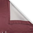 thumbnail image 3 of Ambesonne Saying Kitchen Curtains, Minimalist Home Love Motif, 55"x24", Maroon and White, 3 of 3