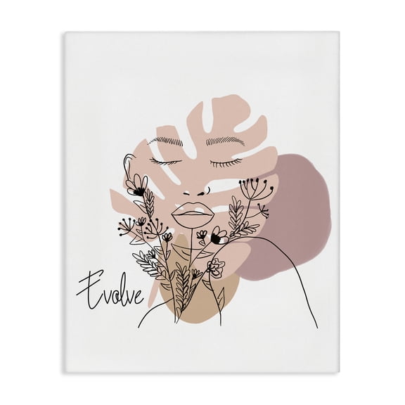 Stupell Industries Contemporary Evolve Boho Portrait Canvas Art, 16 x 20, by Chen Alyesh
