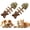 2 Pcs, variant on Sterling Whiskers Catnip & Silvervine Chew Fish, Natural Catnip and Silvervine Chew for Cats, Fish Bone Shaped Chewing Sticks for Dental Care, Indoor Cats’ Daily Gnawing Toy (2 Pcs)