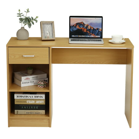 Computer Desk - Home Laptop Notebook Computer Desk/Table With Drawer Study Work Dressing Table Workstation for Home Office