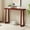 Red, 36" Width, variant on Kings Brand Furniture Claude Narrow Console Table Perfect for Sofa Table, Entryway Table for Hallway (Red)