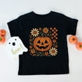 thumbnail image 6 of Pumpkin Floral Grunge - Youth Short Sleeve Graphic T-Shirt and Toddler Short Sleeve Graphic T-Shirt, 6 of 16
