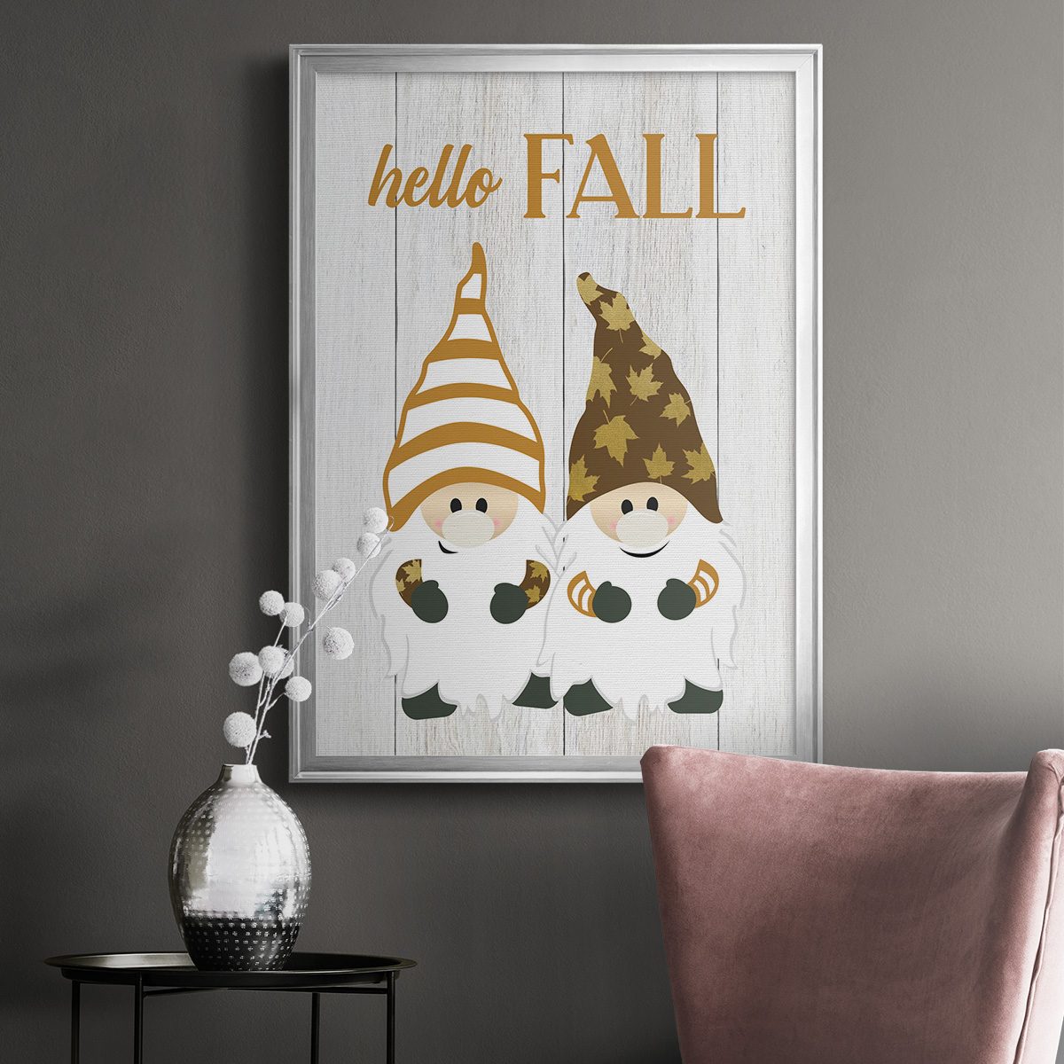 Harvest Gnomes Premium Classic Framed Print - Ready to Hang