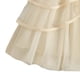 thumbnail image 3 of Arcos para Niñas Vestido de Malla de Manga Voladora con Cinturón Color Sólido Nudo de Arco Vestir Fiesta Casual Niños Vestido de Primavera, 3 of 5