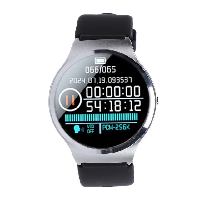 Voice Recorder Watch, One Touch Recording Bracelet Recording Device MP3 Playback Voice Activated for Lecture 4G,8G,16G,32G