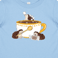 thumbnail image 4 of Inktastic Cute Hot Chocolate Hedgehogs Boys or Girls Baby T-Shirt, 4 of 5