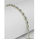 thumbnail image 3 of Pulsera Oro laminado Ojo Turco Blanco Moon, 3 of 5