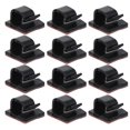 thumbnail image 2 of 30pcs Self Adhesive Cable Clips for Wire Organization – Durable Cord Holders for Desk, Wall & Vehicle – Lightweight & Space Saving Cable Management, 2 of 3