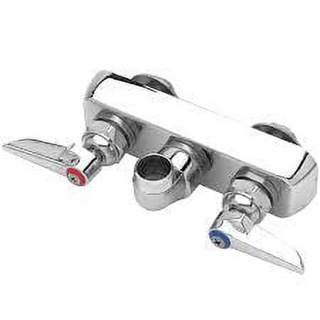T And S Brass B-1105-Ln Wall Mounted Workboard Faucet - Chrome