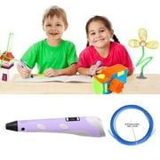 3D Pen for Arts and Crafts, 3D Molding, Sculpting and Doodling (Purple)