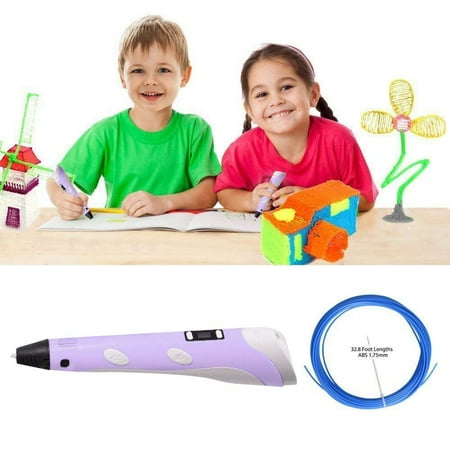 3D Pen for Arts and Crafts, 3D Molding, Sculpting and Doodling (Purple)