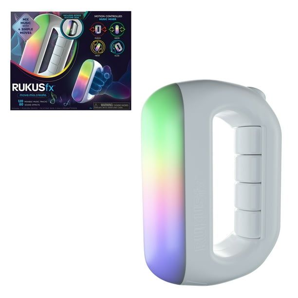 RUKUSfx MotionControlled Music Mixer, Lights and Sounds Music, Kids Toys for Ages 6 Up, Gifts