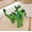 Green, variant on Dragon Plushie - Perfect for Kids & Adults!