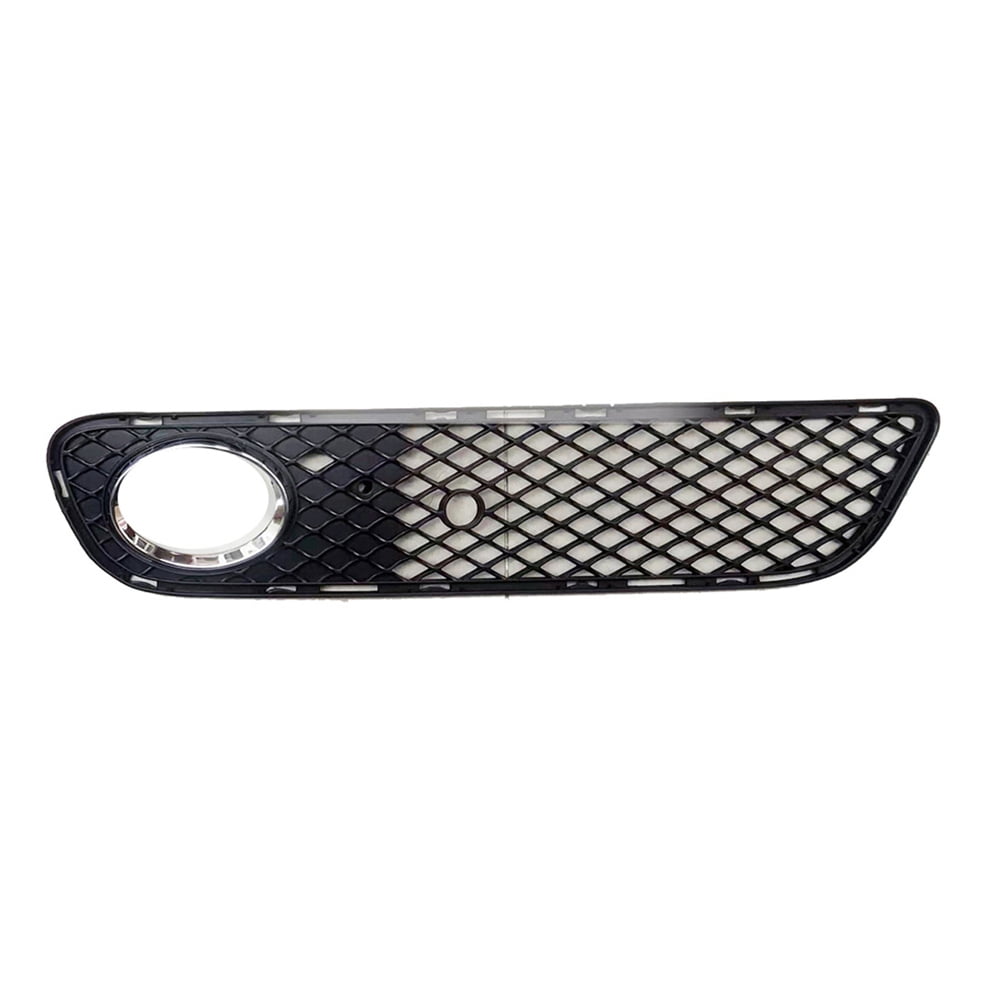 1718800624 Car Right Front Bumper Fog Light Grille Fog Lamp Grill Cover with Chrome Ring for SLK