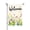 Color 4, variant on Jbralid Enjoy The Little Things Floral Garden Flag With Butterflies For Spring Summer Home Outdoor Garden Yard Door Decor 12x18 inch