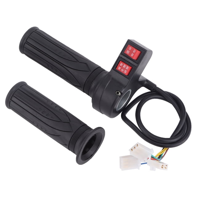 Dioche 1Pair Control Throttle Hand Grips For Electric Bike Forward Reverse Gear