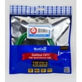 thumbnail image 2 of QualGear RJ45 Cat 7 Ethernet Patch Cable, 10Gpbs High-Speed Cable, 600MHz, Triple-Shielded, Round, 3 Feet, Green, 2 of 4