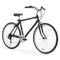 XDS Explorer CT 7sp Men's 700C, Hybrid City Commuter Bike, Matte Black