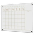 thumbnail image 4 of Parisloft Reusable Clear Acrylic Monthly Calendar Dry Erase Board for Wall, Modern Wall Month Planner Organizer for Office, Home, School, 35.5 x 23.6 Inch, Gold, 4 of 7