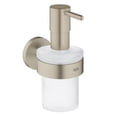 thumbnail image 1 of Grohe 40448EN1 Distributeur de Savon Essentials avec Support, Nickel Brossé, 1 of 1