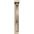 thumbnail image 2 of Ekena Millwork 3 1/2"W x 18"D x 26"H Funston Block Smooth Bracket w/ Offset Brace, Douglas Fir, 2 of 25