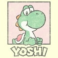 thumbnail image 2 of Men's Nintendo Yoshi Distressed Portrait  Graphic T-Shirt, 2 of 4