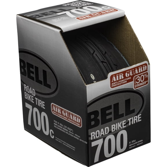 Bell Air Guard Road Bike Tire 700" x 32-45", Black