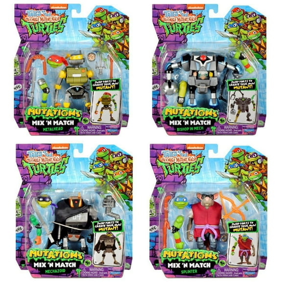 Tales of Teenage Mutant Ninja Turtles: Mutations Mix and Match Set