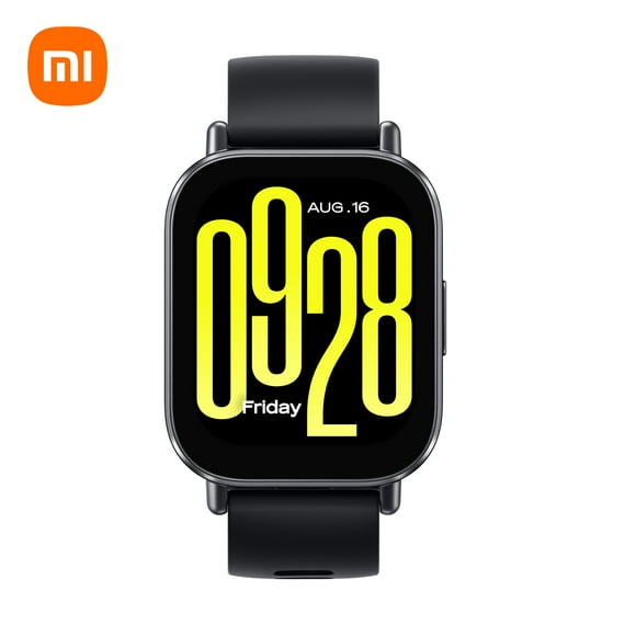 Xiaomi Remi 5 Active Smart Watch, Step Counter Watch for Women Men with 2" LCD Large Display, 140 Sports Modes, 5ATM Waterproof (Active- Midnight Black )